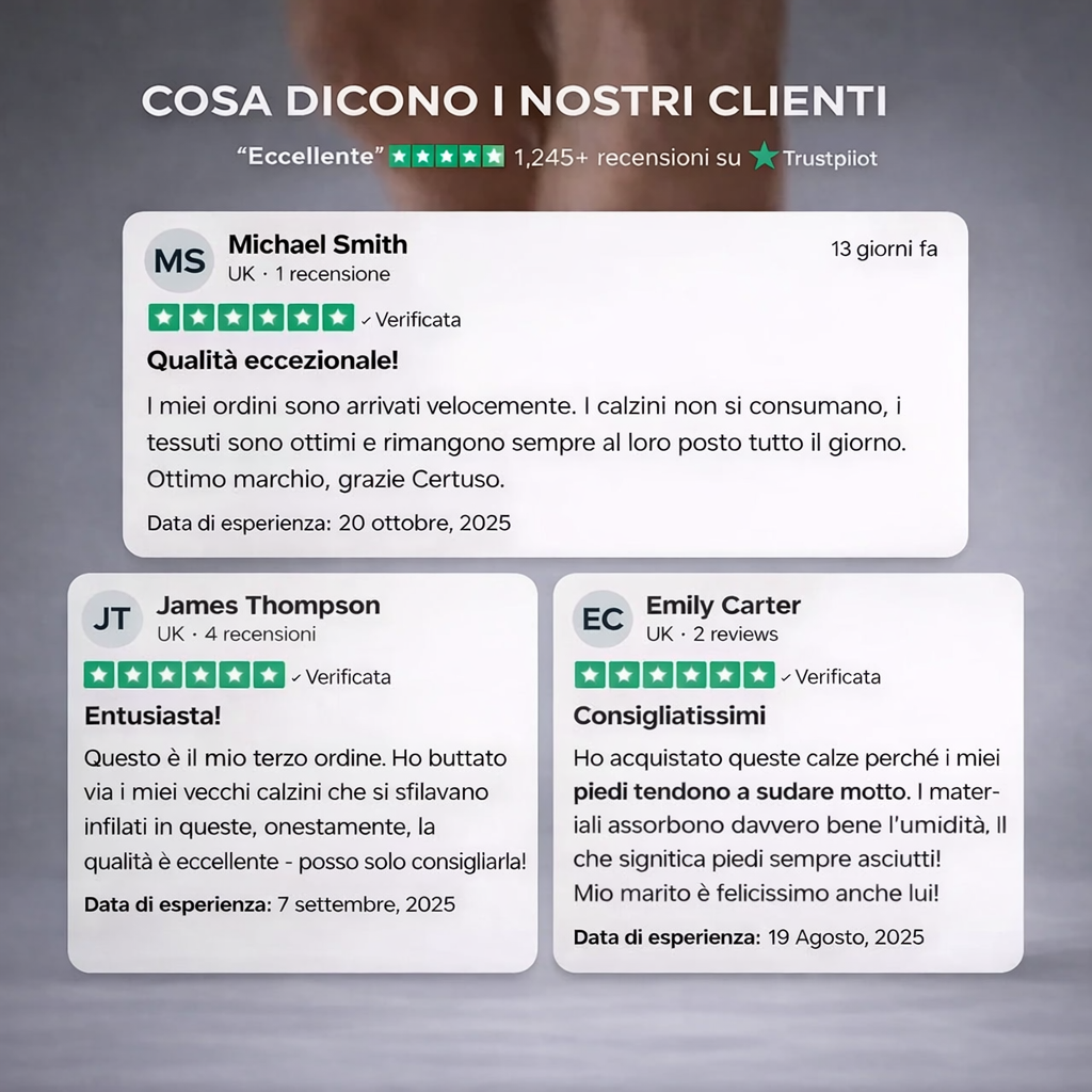 Calzini Premium in Fibra di Bambù