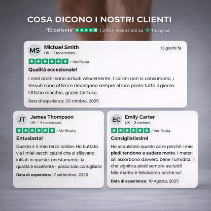Calzini Premium in Fibra di Bambù